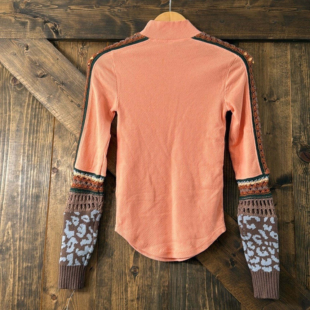 FREE PEOPLE Switch It Up Thermal Top - Picture 6 of 8
